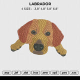 LABRADOR Embroidery