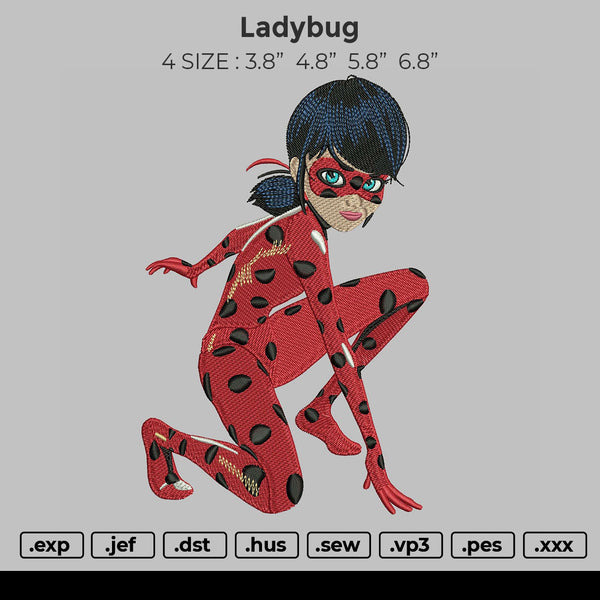 Ladybug Embroidery