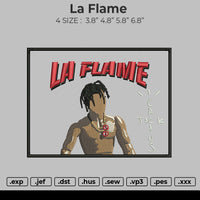 La Flame Embroidery