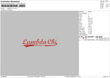Lambda Chi Border