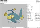 Lanturn Embroidery File 6 sizes