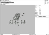 Lashed By Bella Embroidery File 6 sizes