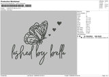 Lashed By Bella Embroidery File 6 sizes