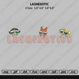 LASHEXOTICS Embroidery