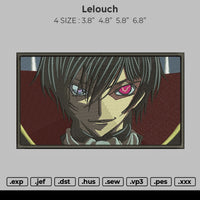 Lelouch Embroidery