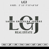 LGJ Embroidery