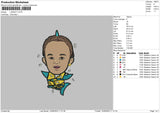 Life Boy Embroidery File 6 sizes