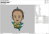 Life Boy Embroidery File 6 sizes