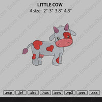 Little cow Embroidery