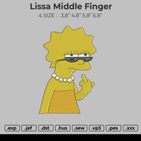 Lissa Middle Finger