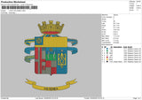 Logo Vis Embroidery File 6 sizes