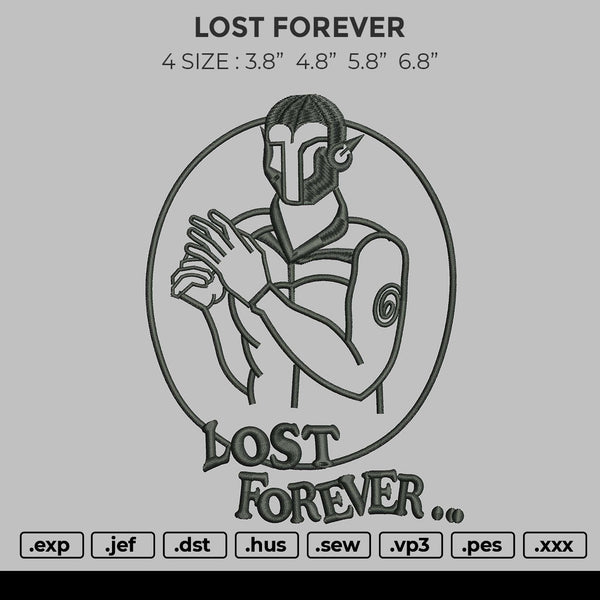Lost Forever Embroidery