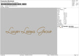 LUXURY LISTNG GROUP Embroidery