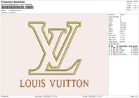 LV Applique Embroidery