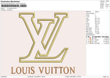 LV Applique Embroidery