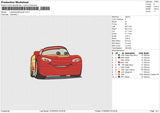 Lightning McQueen Embroidery