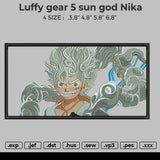 Luffy Gear 5 Sun God Nika