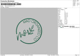 Mad Organized Embroidery File 6 sizes