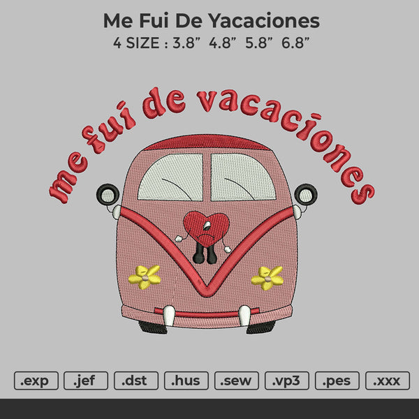 Me Fui De Vacaciones