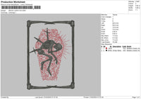 Micah U Embroidery File 6 sizes