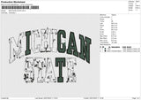 MICHIGAN STATE Embroidery