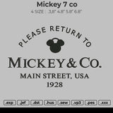 Mickey 7 Co
