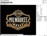 Harley Davidson Milwakee Embroidery