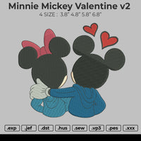 Minnie Mickey Valentine V2