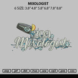 Mixologist Embroidery
