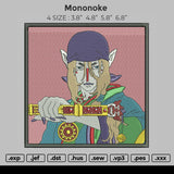 Mononoke Embroidery