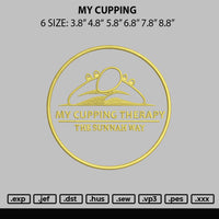My Cupping Embroidery