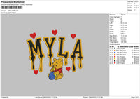 Myla Melt Embroidery