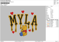 Myla Melt Embroidery