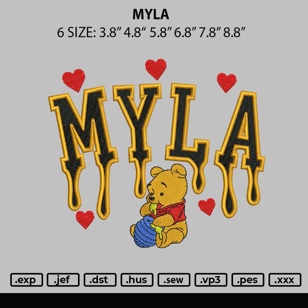 Myla Melt Embroidery