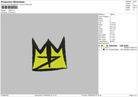 Mzm Embroidery File 6 sizes