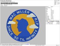 Mac Miller Embroidery
