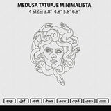 Medusa Tatuaje Minimalista