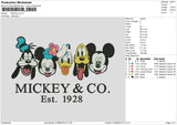 Mickeyco Embroidery File 6 sizes