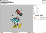 minnie flower Embroidery