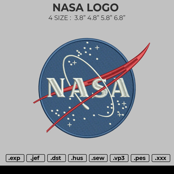 NASA LOGO Embroidery