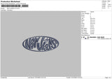 Njeans V2 Embroidery File 6 sizes