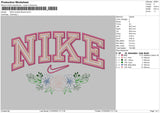 Nike 2 Outline Flowers