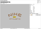 Nike Athelic 02 Embroidery File 6 sizes