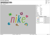Nike Colors Embroidery