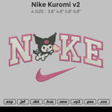 Nike Kuromi V2 Embroidery