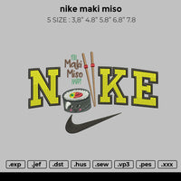 Emnike maki miso broidery
