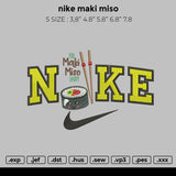 Emnike maki miso broidery