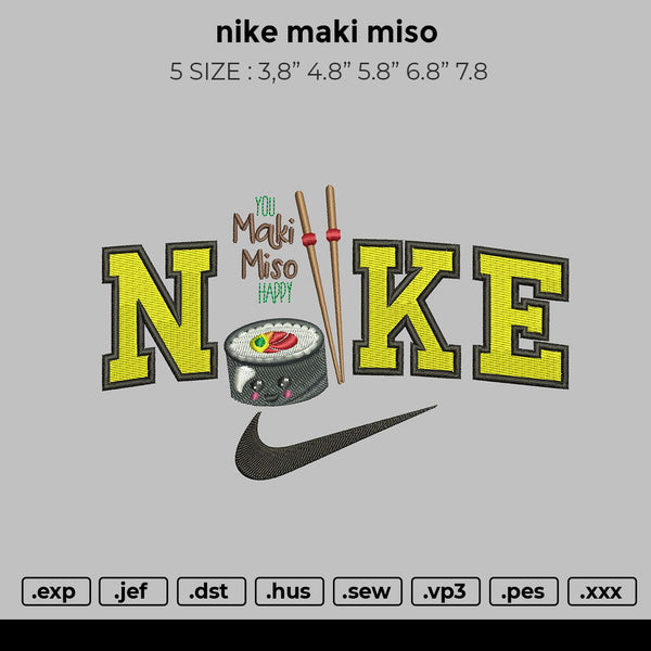Emnike maki miso broidery
