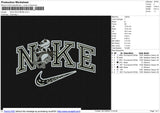 NIKE NIGHTMARE Embroidery