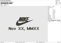 NIKE NOV Embroidery